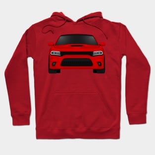 Charger Tor-Red + Black roof Hoodie